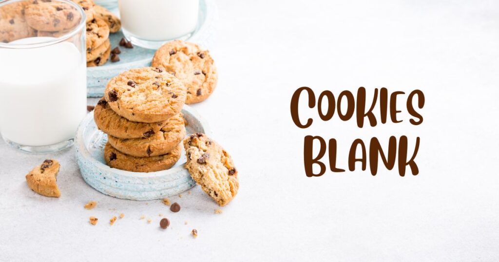 cookies blank